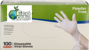 1 x Abso Vinyl Gloves (100Pcs) - Eco R Us - Limited Stock