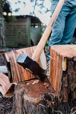 7.5 kg splitting axe 90 cm hickory handle