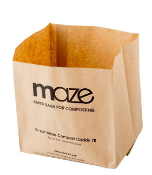 Maze Biodegradable Paper Bags x 60